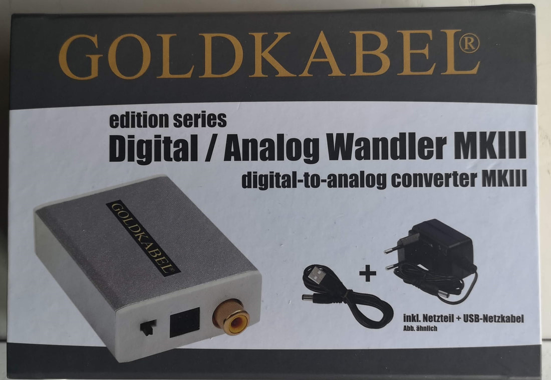 Goldkabel D/A wandler